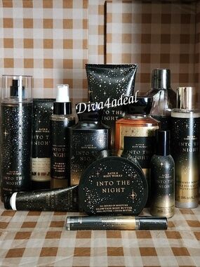 Bath & Body Works INTO THE NIGHT 12PC Collection Set Bundle